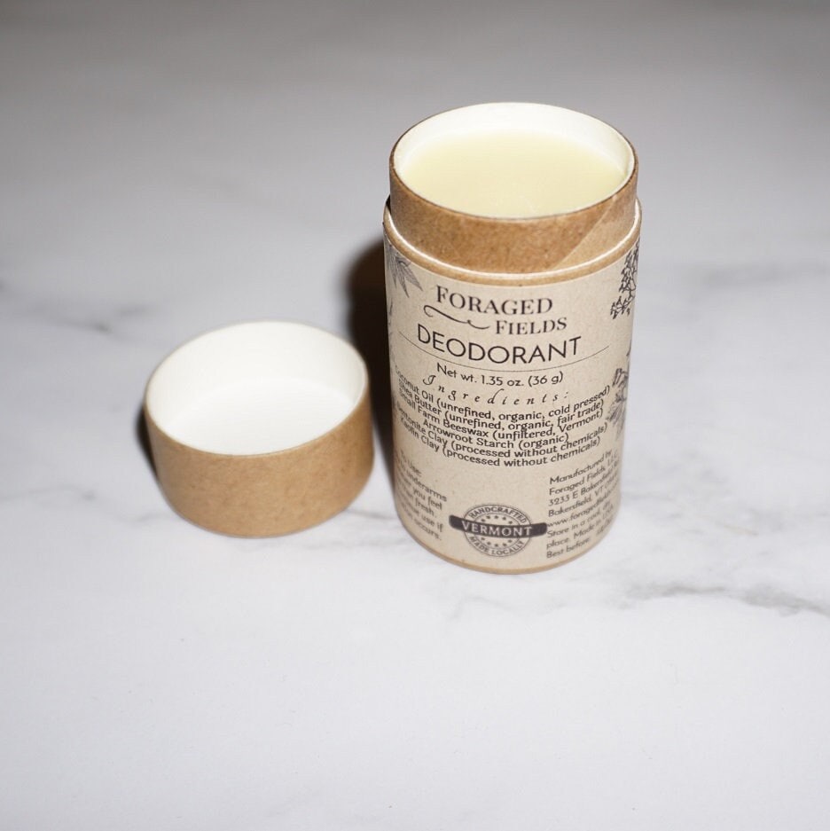 Soft Underarm Cream Plastic Free, Small, Zero Waste, Jar OR Push-up, Natural, Sensitive Skin, Deodorant, Scented, Organic