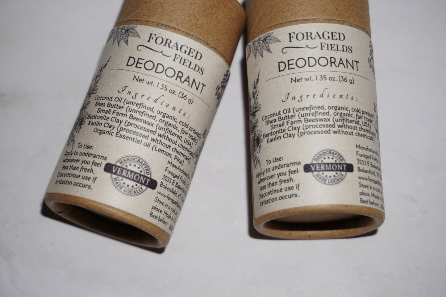 Soft Underarm Cream Plastic Free, Small, Zero Waste, Jar OR Push-up, Natural, Sensitive Skin, Deodorant, Scented, Organic