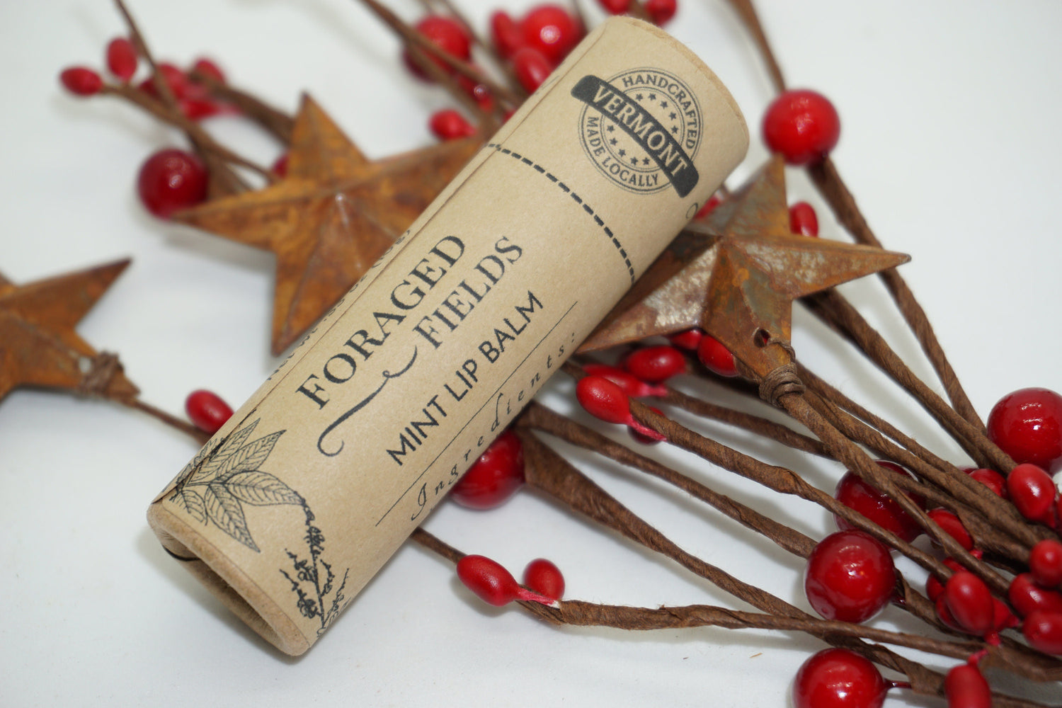 Plastic Free Lip Balm - Biodegradable, Natural, Botanical, Gloss, Lipstick, Makeup, Cosmetics, Large, Vermont