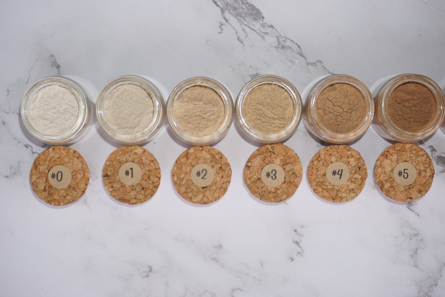 Natural Handmade Makeup - Clay Face Powder, SHEER Glow Coverage, Finishing Foundation, Vegan, Zero Waste, DM me for Shade Matching Guarantee