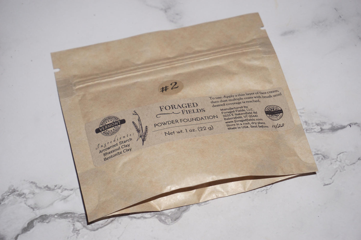 Natural Powder Blush Makeup - Handmade, Small Batch, Clay and Plant, Vegan, Organic, No Additives, Sensitive Skin, Eco Friendly, Zero Waste