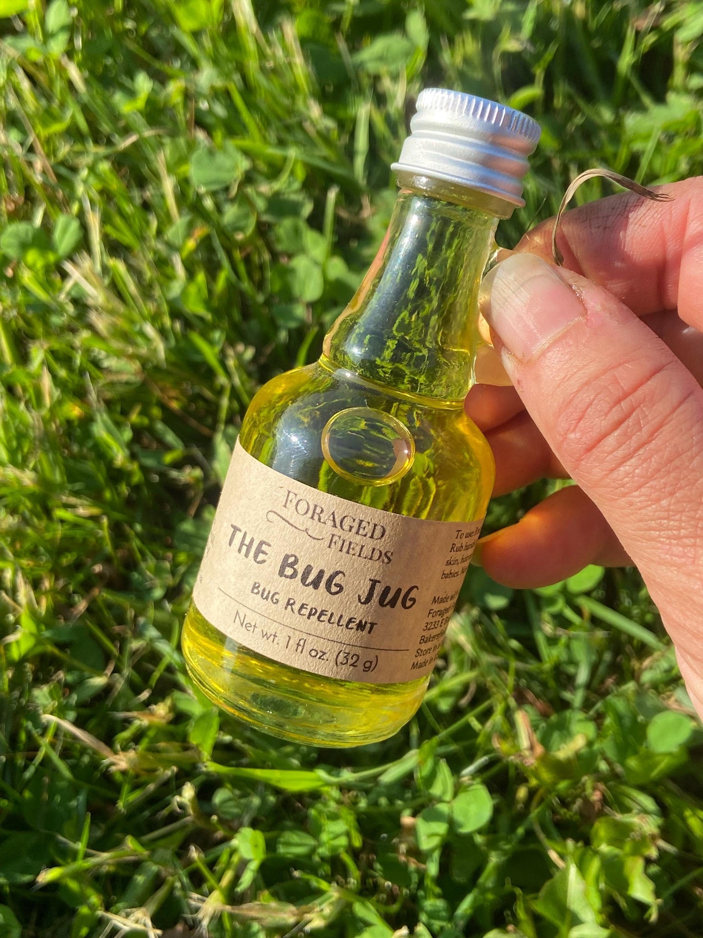 The Bug Jug - Bugs At Bay - Two Sizes, Organic, Travel, Zero Waste, Natural, Plastic Free,