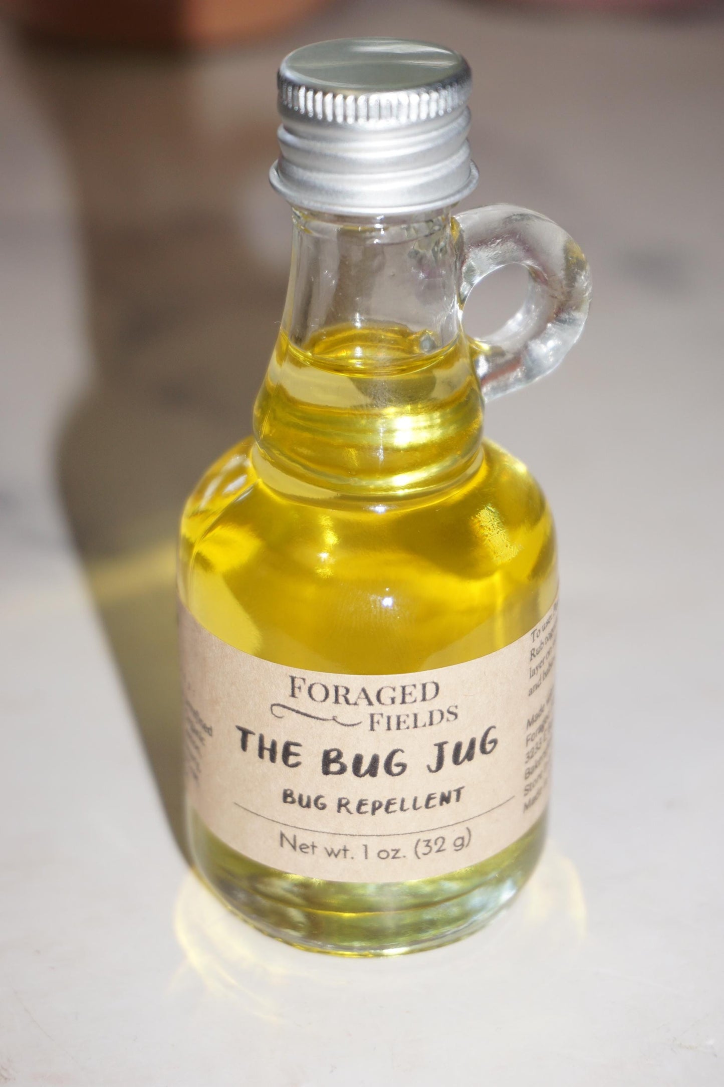 The Bug Jug - Bugs At Bay - Two Sizes, Organic, Travel, Zero Waste, Natural, Plastic Free,