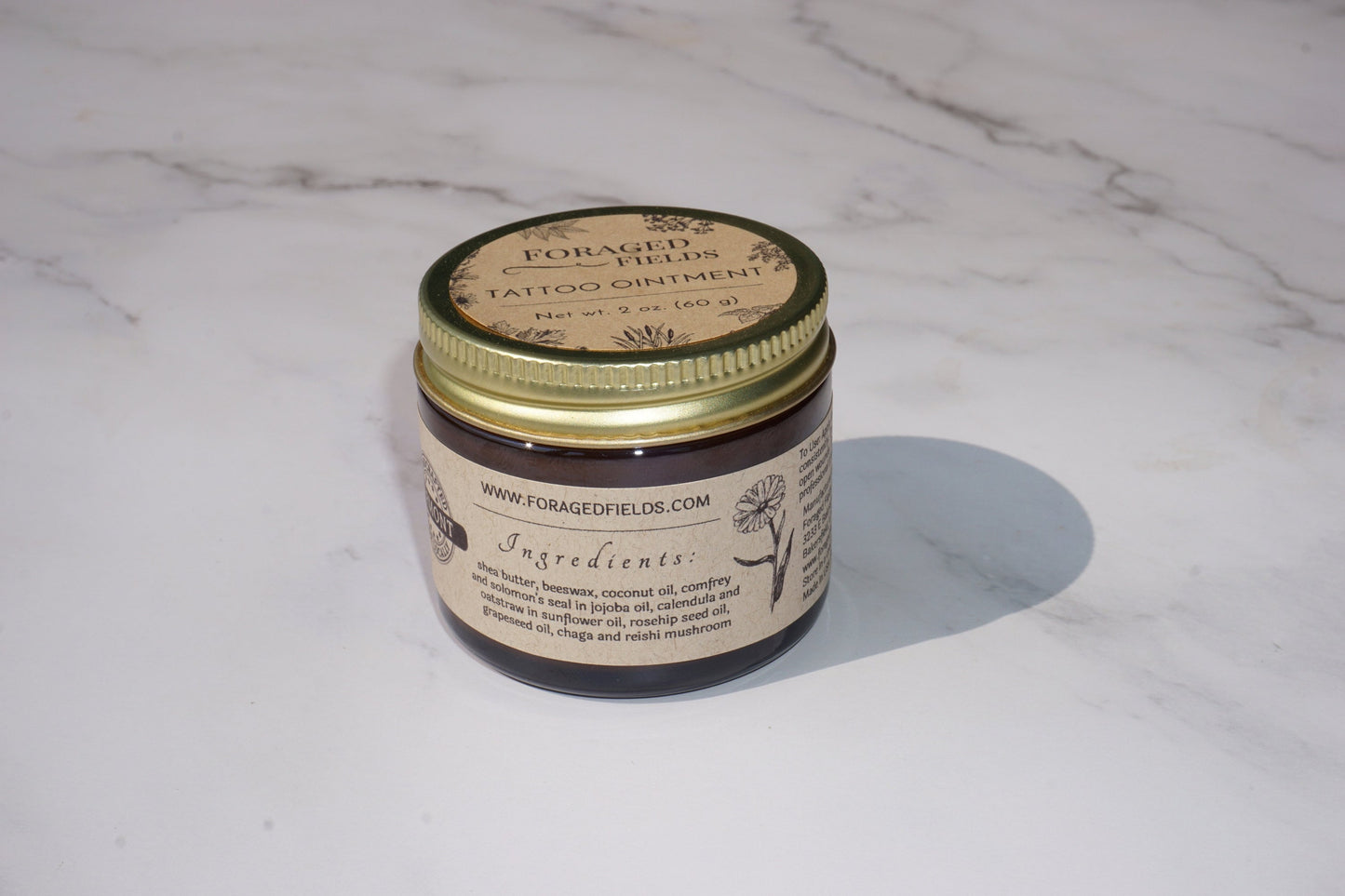 Tattoo, Ointment, Burn Care Lotion, Salve, Balm, Sunburn, Zero waste, Super Dry Skin, Eco Friendly, Sensitive Skin Safe, Bruises