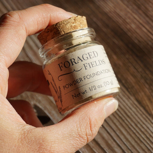 Natural Handmade Makeup - Clay Face Powder, SHEER Glow Coverage, Finishing Foundation, Vegan, Zero Waste, DM me for Shade Matching Guarantee