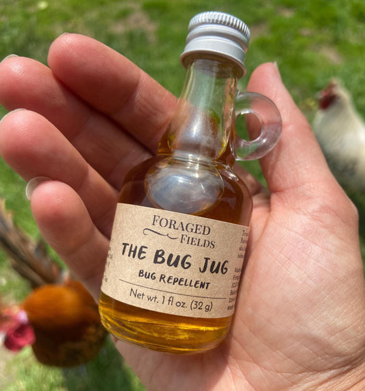 The Bug Jug - Bugs At Bay - Two Sizes, Organic, Travel, Zero Waste, Natural, Plastic Free,