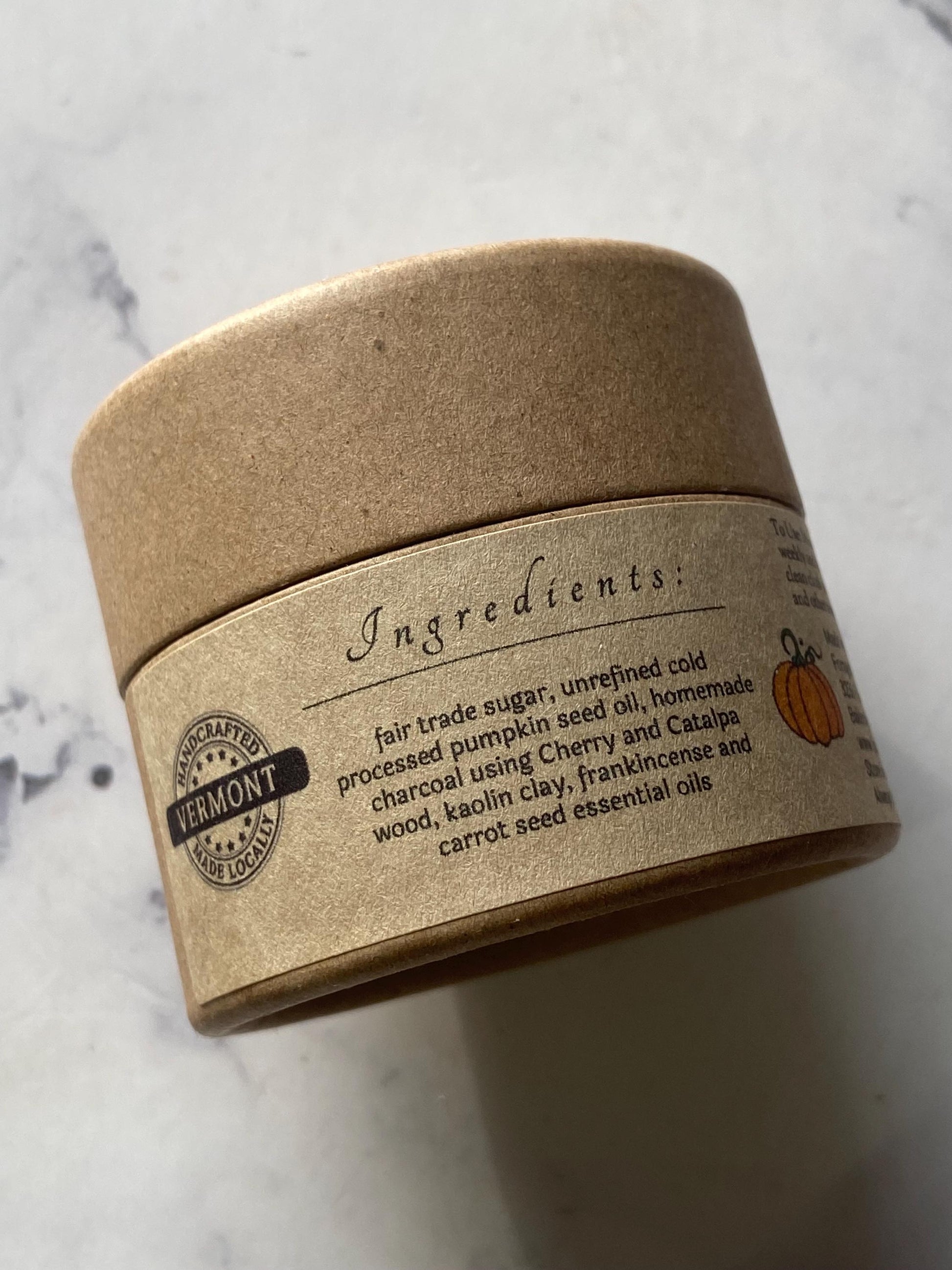 Charcoal Sugar Scrub, Zero Waste, Plastic Free, Plant Power, Vegan